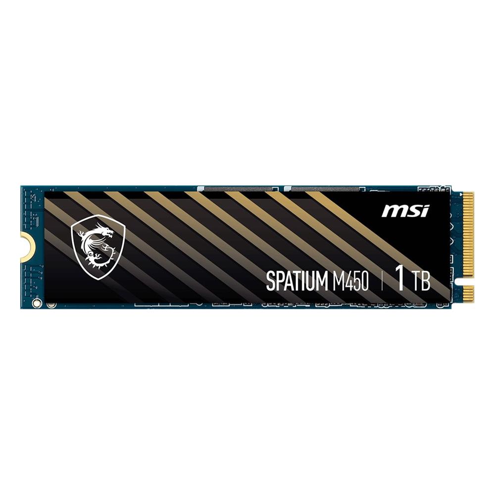 Msi 1TB Spatium M450 V1 NVMe PCIe Gen4 x4 Okuma 34 SSD DISK