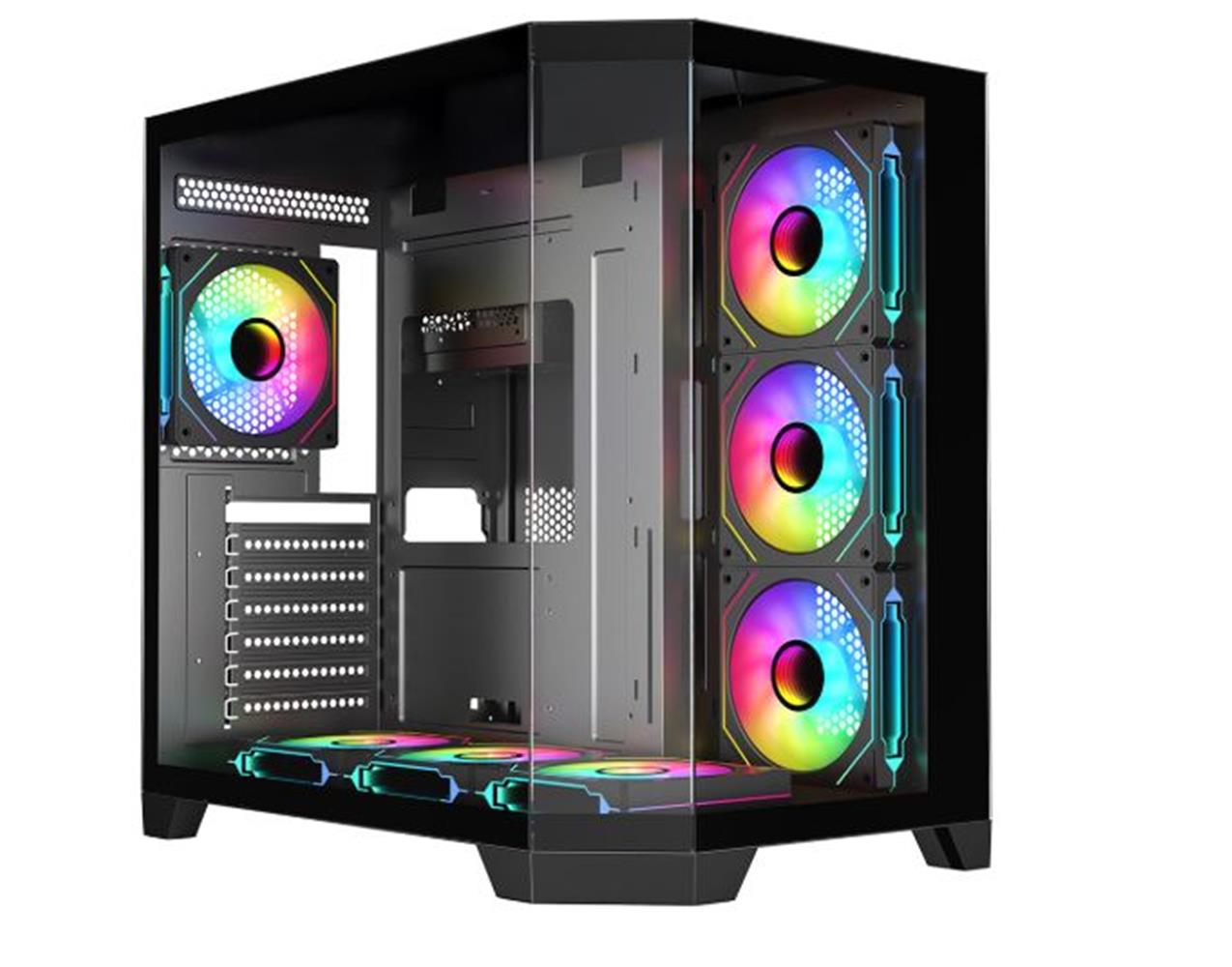 FFrisby FC-9550G Gaming Kasa, ARGB Fan 850W 80+ Br KASALAR BOŞ