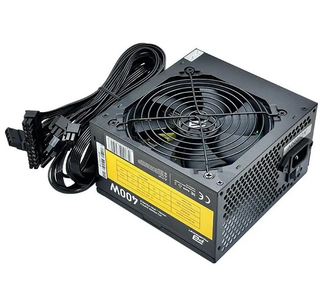 PowerBoost PB400LR 400W 1*PCI-E 6 Pin 12cm Siyah SUPPLY