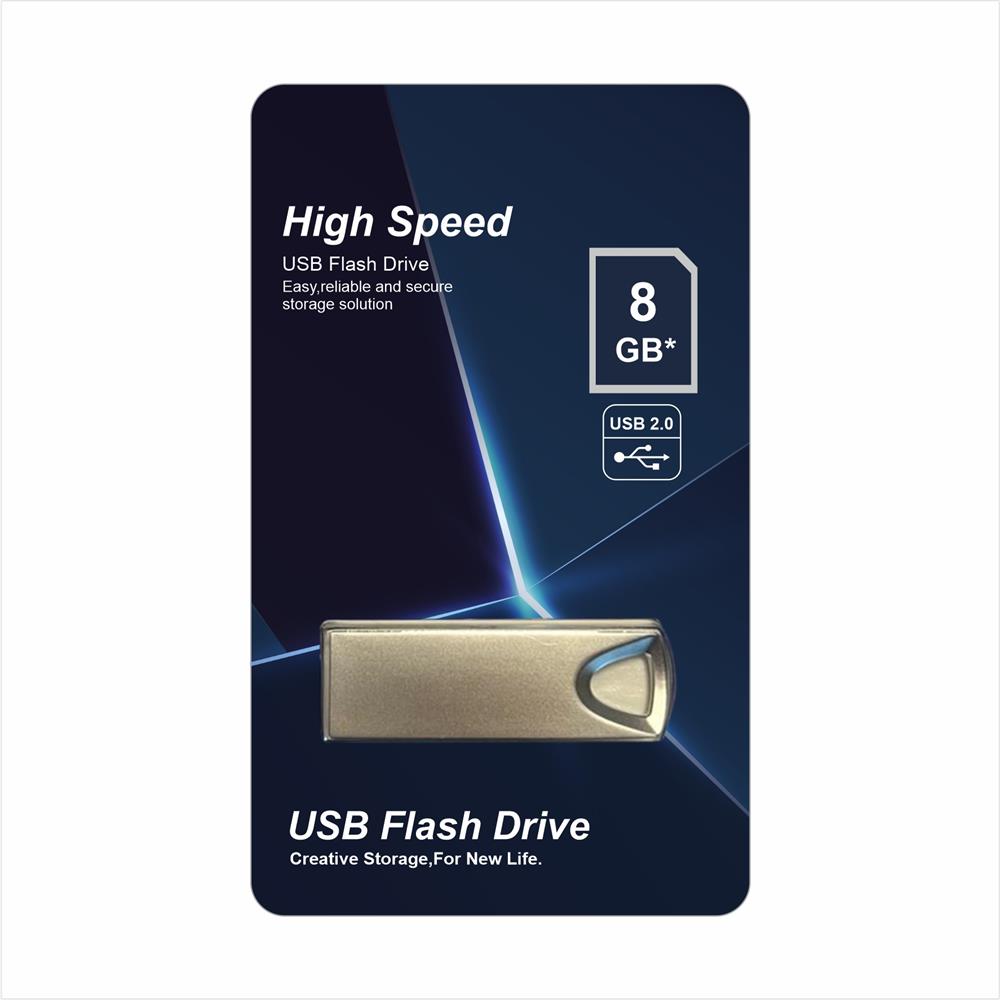 Elba 8GB Metal 2.0 USB Flash Bellek (HAFIZA)