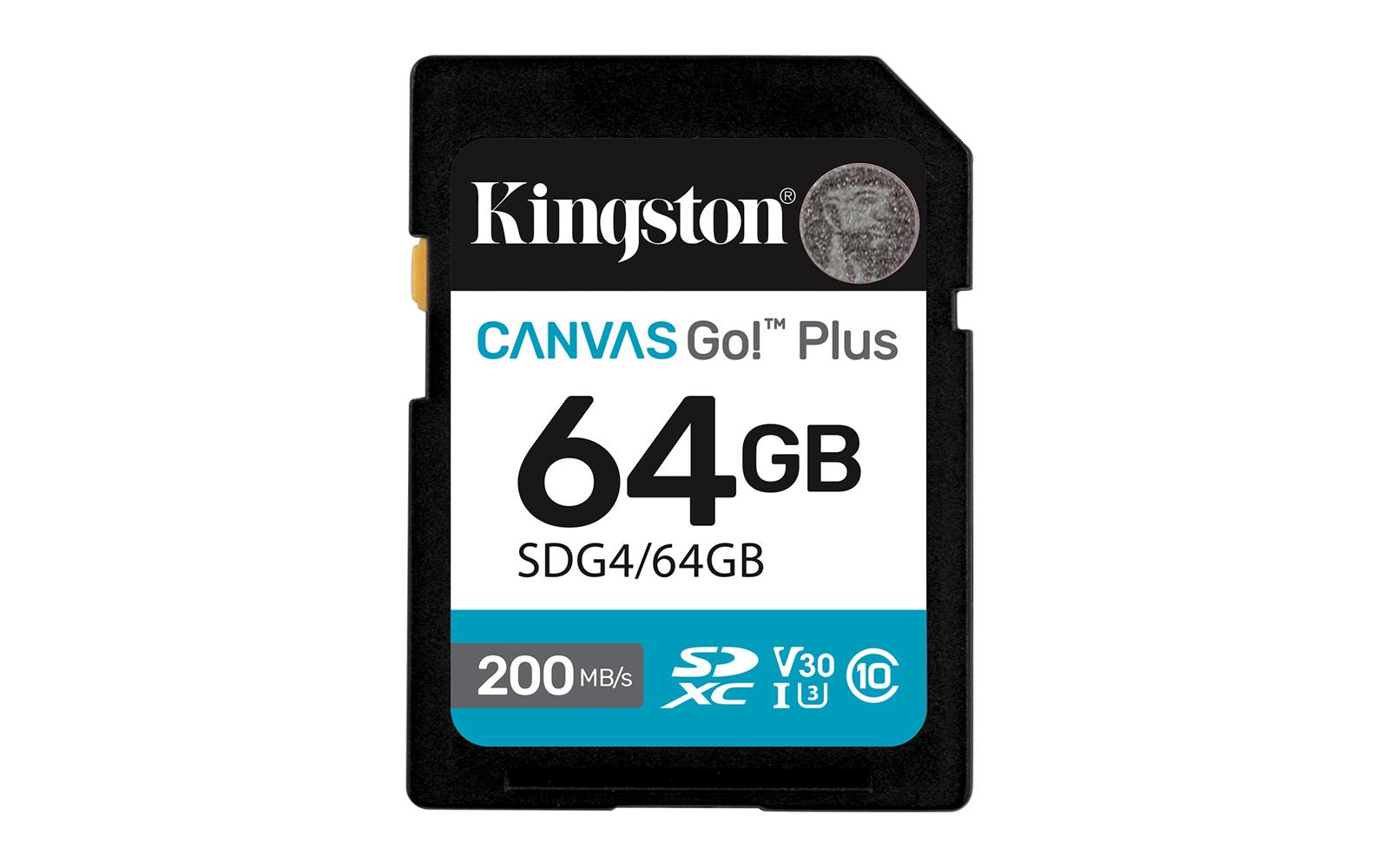 Kingston SDG4/64GB 64GB SDXC Hafıza Kartı (SD,MINI SD)(HAFIZA) BELLEK