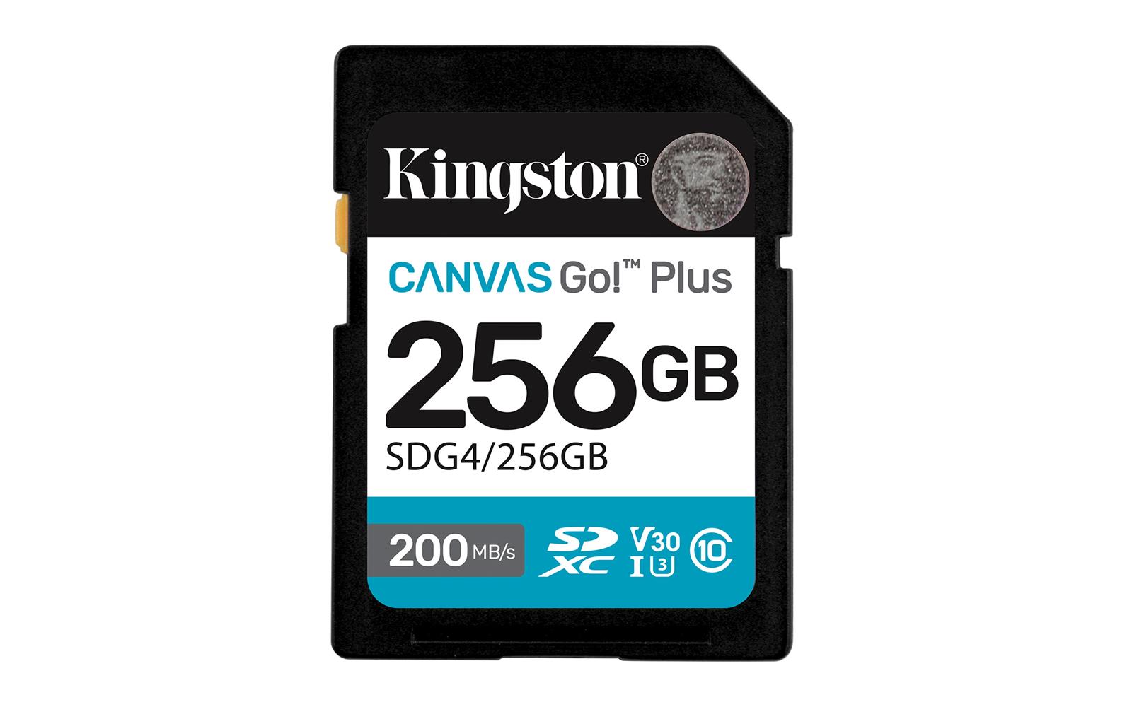 Kingston SDG4/256GB 256GB SDXC Hafıza Kartı (SD,MINI SD)(HAFIZA) BELLEK