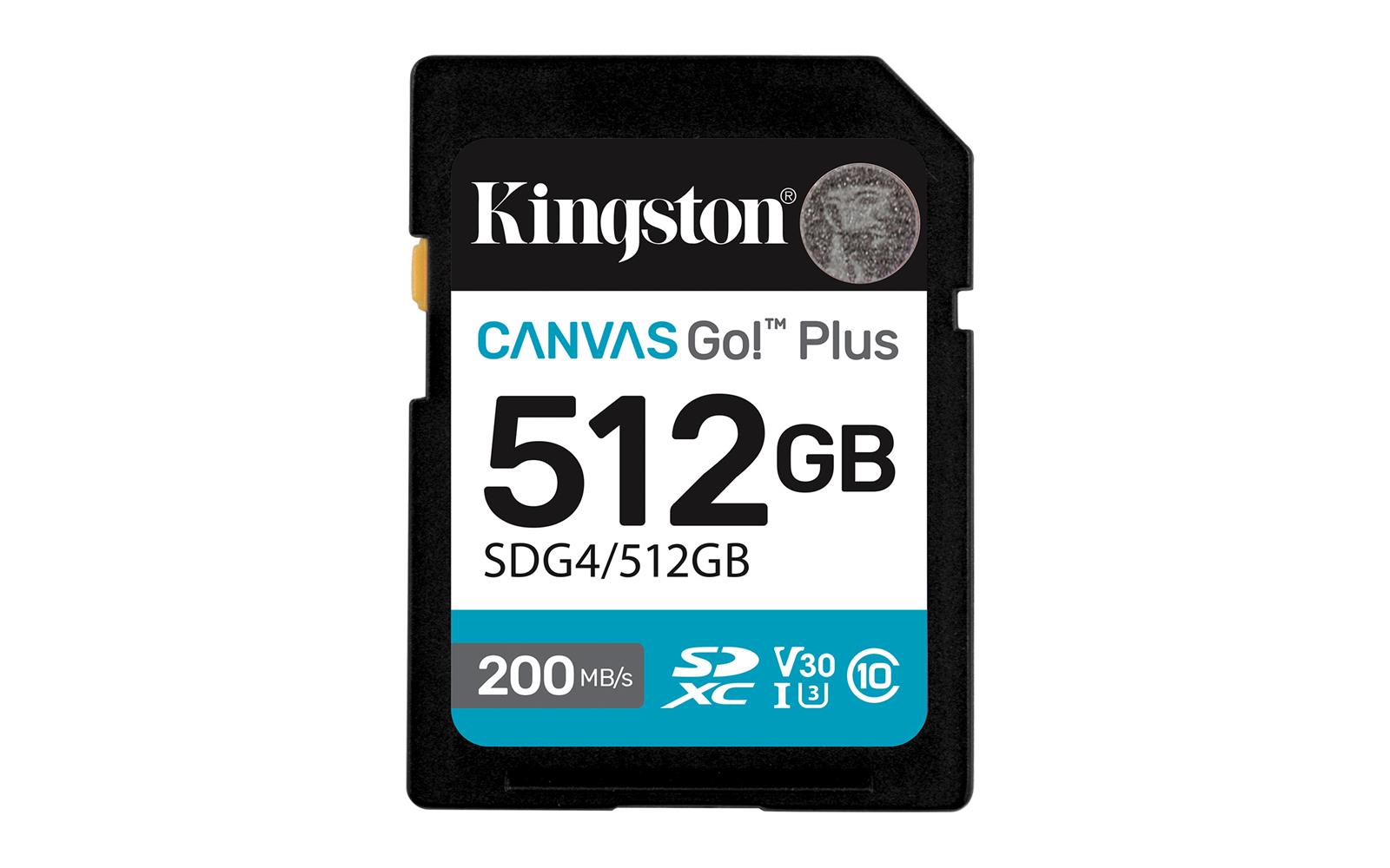 Kingston SDG4/512GB 512GB SDXC Hafıza Kartı (SD,MINI SD)(HAFIZA) BELLEK