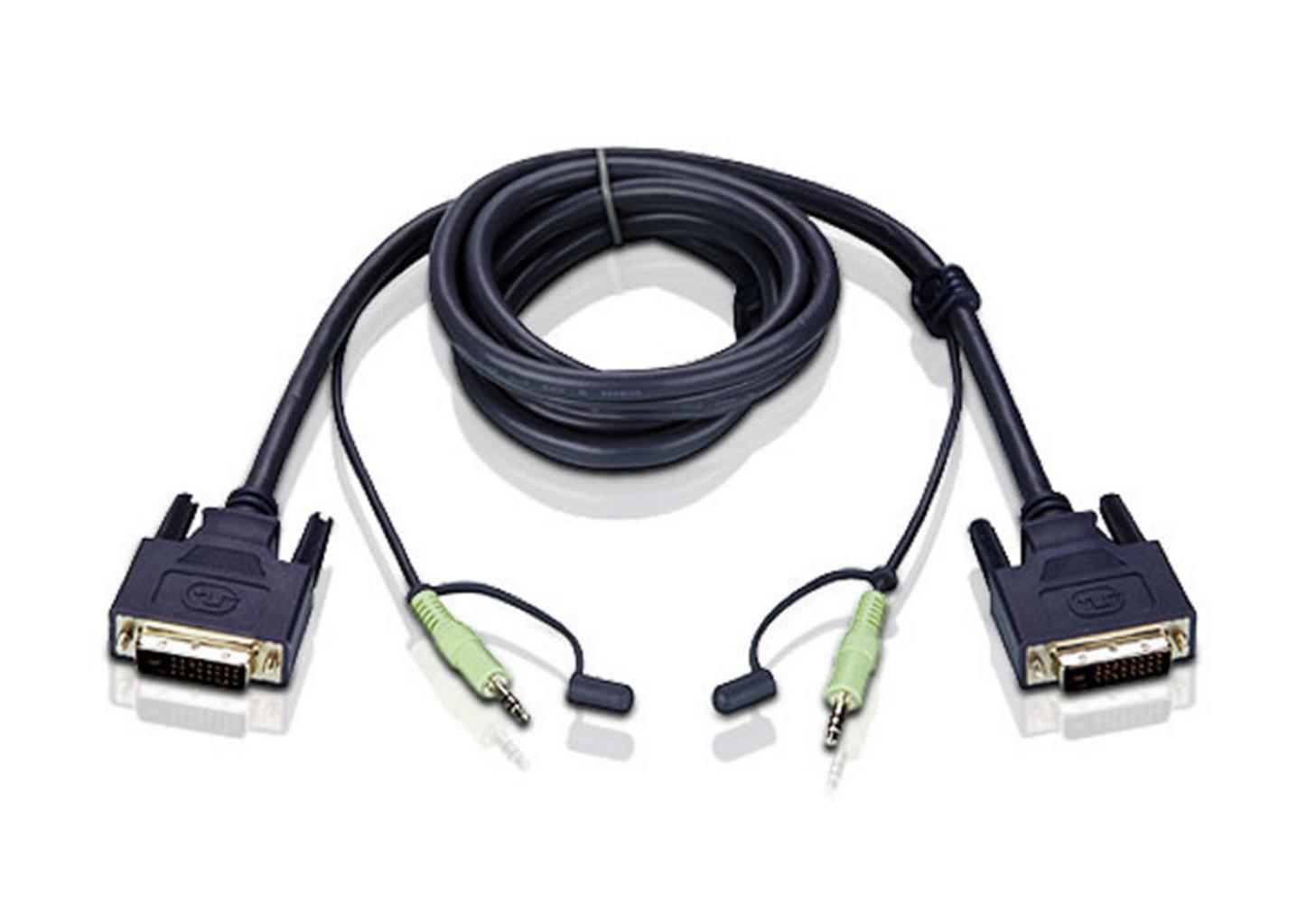 ATEN 2L-7D02H DVI-D KVM CABLE (1,8M) GÖRÜNTÜ KABLOLARI