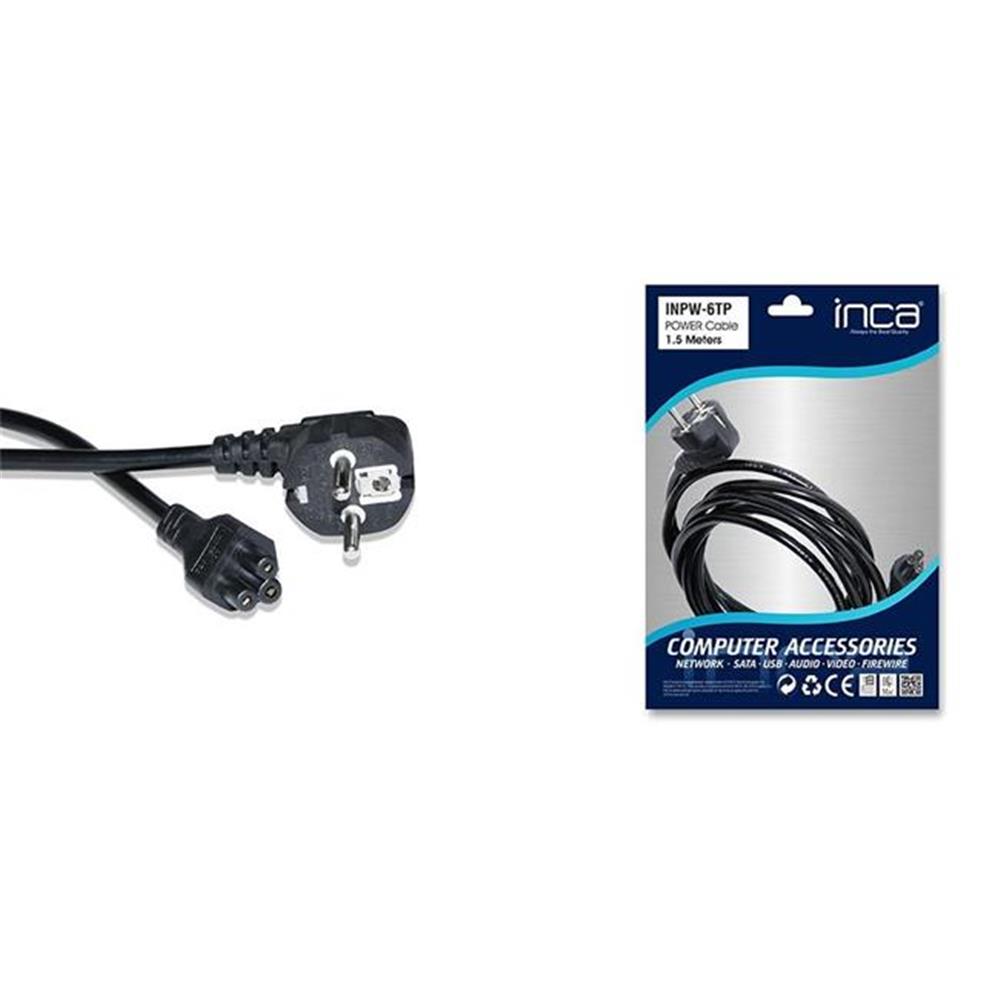 Inca INPW-06TP 1,5mt Notebook Power Kablo GÜÇ KABLOLARI
