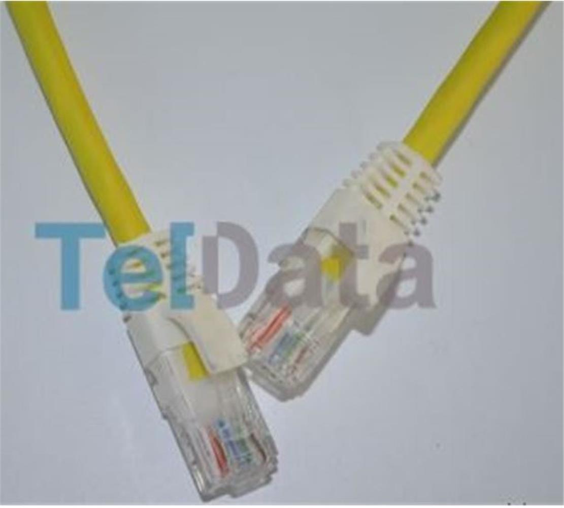 Teldata TLD-1000YS Cat6 10MT Sarı Utp Patch KABLO