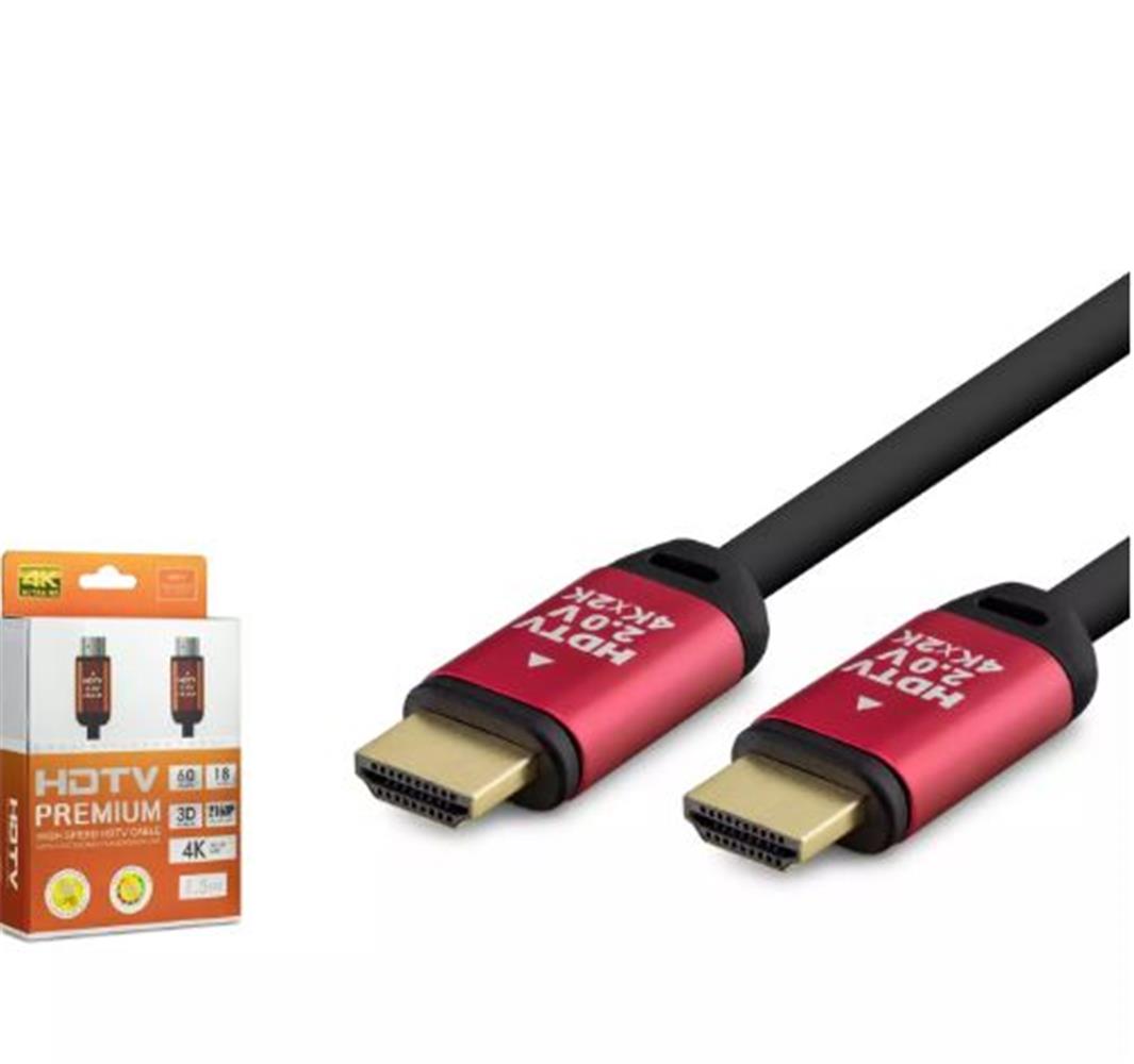 HADRON HDX2037 HDMI (M) TO HDMI (M) KABLO PVC 4K 1 PATCH CAT6