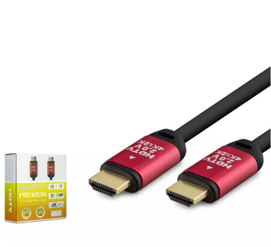 HADRON HDX2035 HDMI (M) TO HDMI (M) KABLO PVC 4K 1 PATCH CAT6