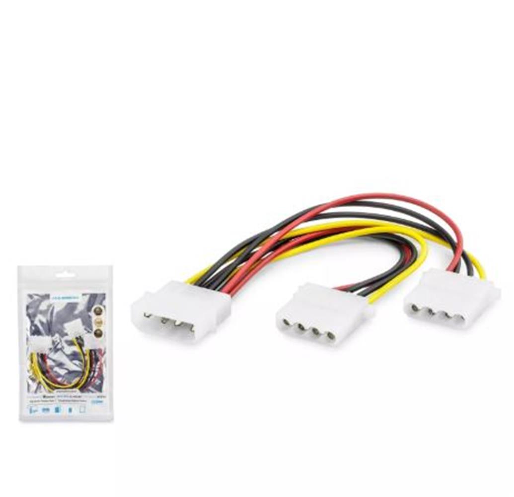 Hadron Hdx5526 Ide Power Kablo Poşetli 2In1 Beyaz PATCH CAT6