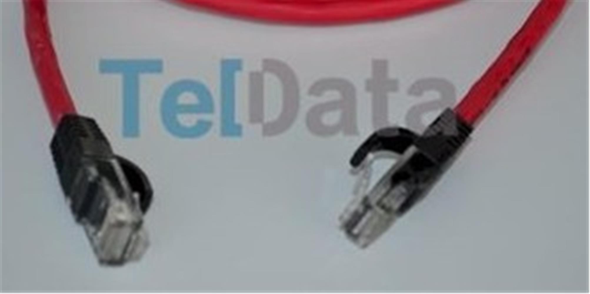 Teldata TLD-2000K Cat6 20MT Kırmızı Utp Patch KABLO
