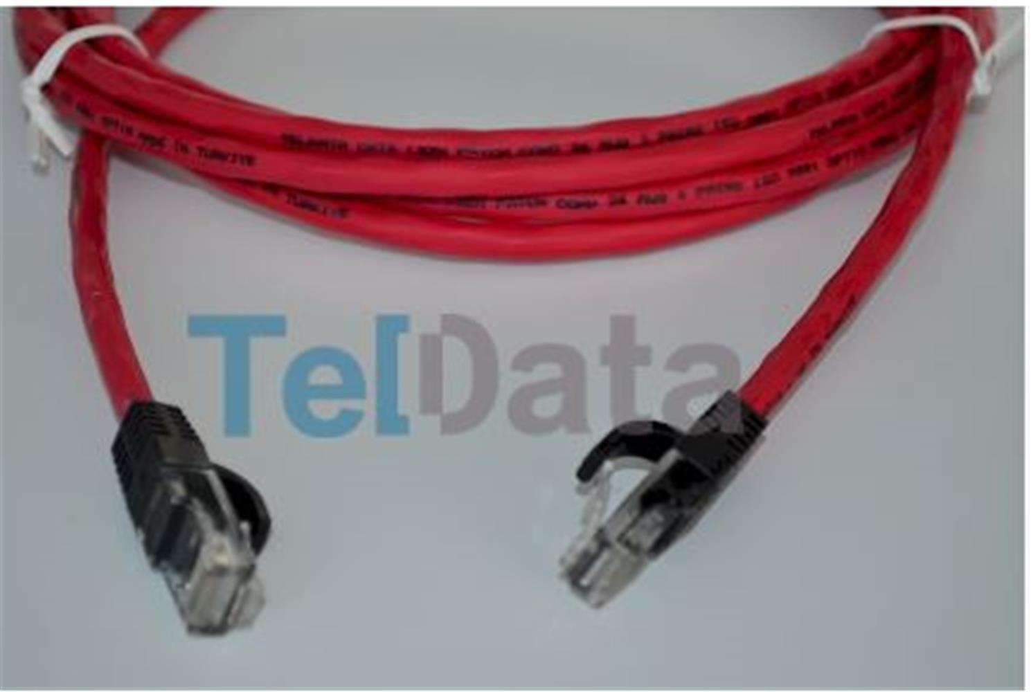 Teldata TLD-1500K Cat6 15MT Kırmızı Utp Patch KABLO
