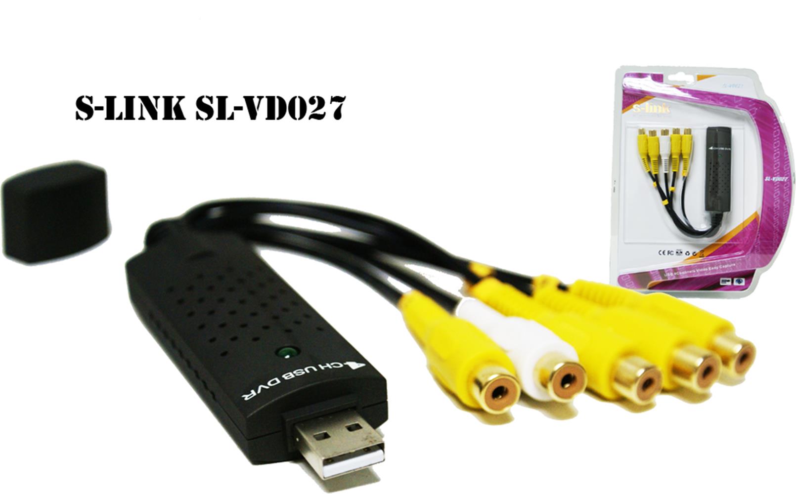 S-link sl-vd027 Usb To dvr 4port Adaptör