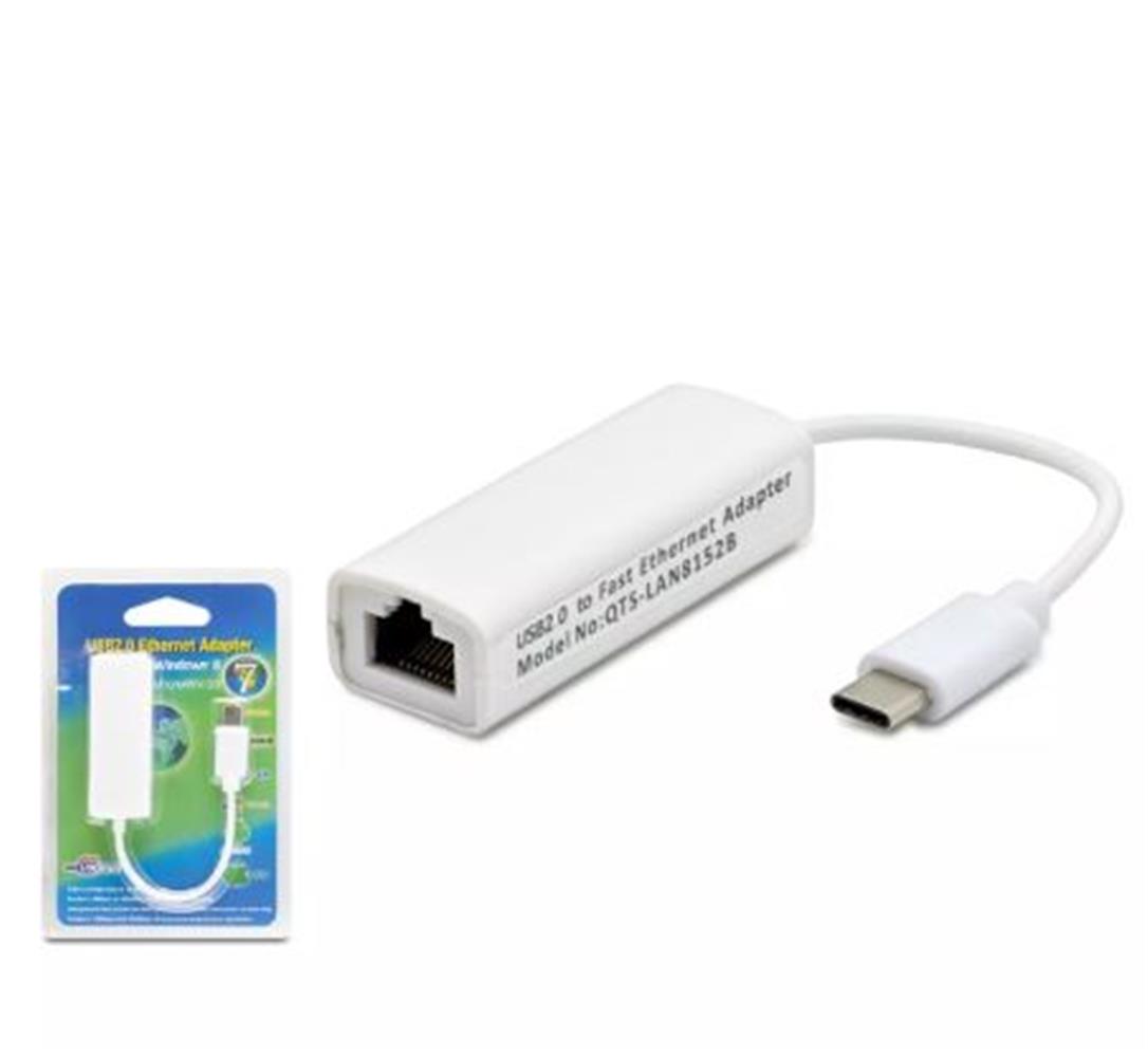 HADRON HDX5257 TYPE-C 2.0 ETHERNET CARD DÖNÜŞTÜRÜCÜ ADAPTÖR