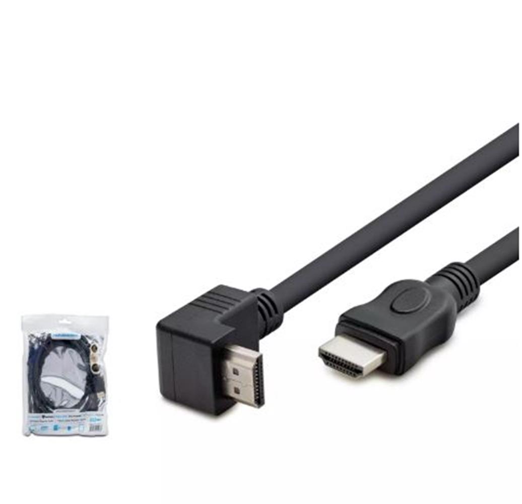 Hadron Hdx2016 Hdmi Kablo Pvc L Tip 1.5M Siyah DÖNÜŞTÜRÜCÜ ADAPTÖR