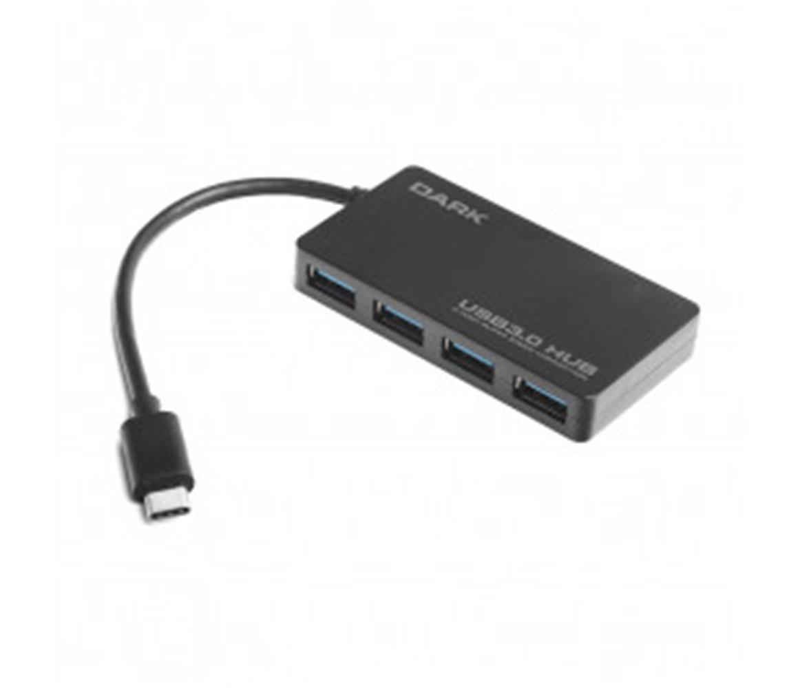 Dark Connect Master U31X4, USB3.1 Type-C to 4 Port DÖNÜŞTÜRÜCÜ ADAPTÖR