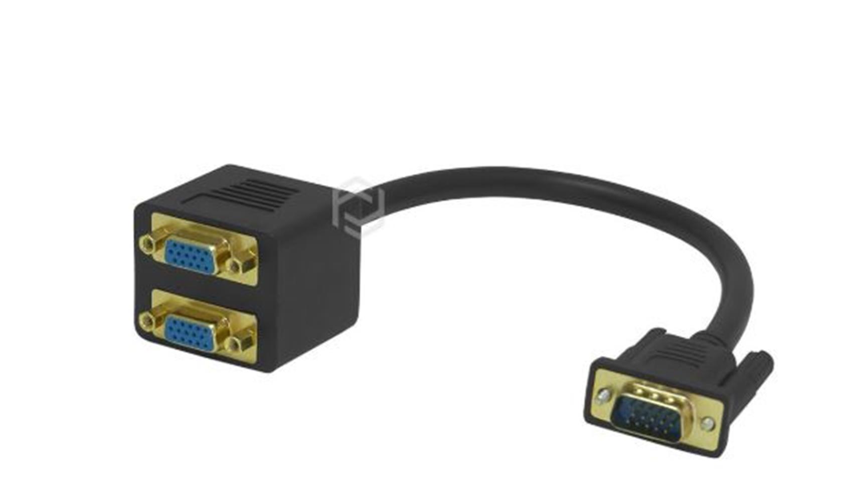 Frisby FA-6678C VGA - 2 x VGA Görüntü Çoklayıcı ve DÖNÜŞTÜRÜCÜ ADAPTÖR