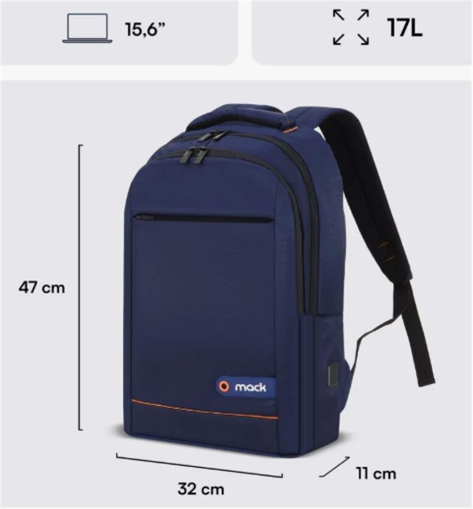 Mack MCC-006BL 15.6" Office USB Girişli Notebook S ÇANTALARI