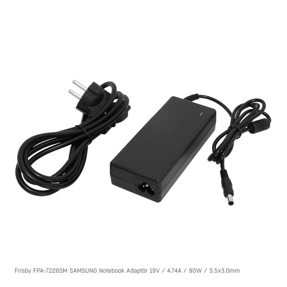 Frisby FPA-7228SM Notebook Adaptör (Samsung) 19V ŞARJ ALETI