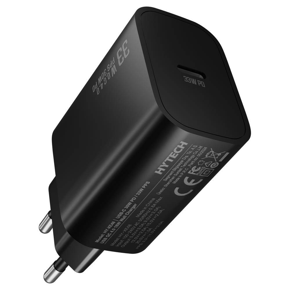 Hytech HY-XE48 Type USB-C 30W PD / 33W PPS Hızlı E NOTEBOOK ŞARJ ALETI