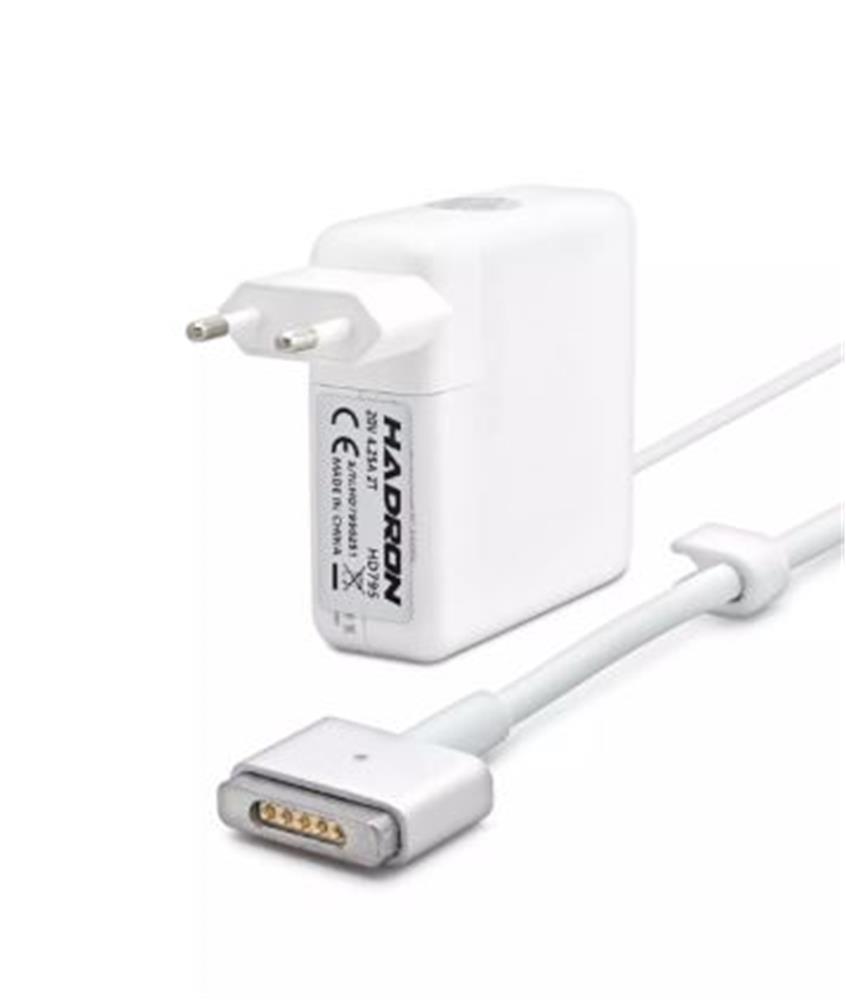 HADRON HD795 MAC ADAPTÖRÜ 20V 4.25A T TİP 85W A138 NOTEBOOK ŞARJ ALETI