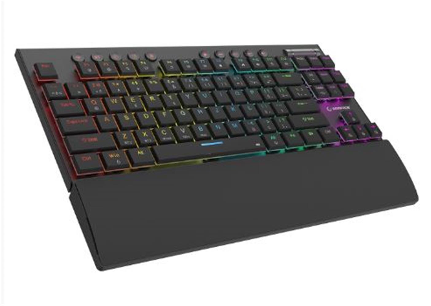 Rampage BERU Siyah 2.4G + BT Wireless RED SWITCH M KLAVYE