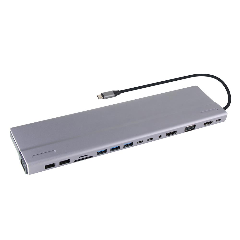 Vcom CU4703 Type-C Çoklayıcı USB HUB READER