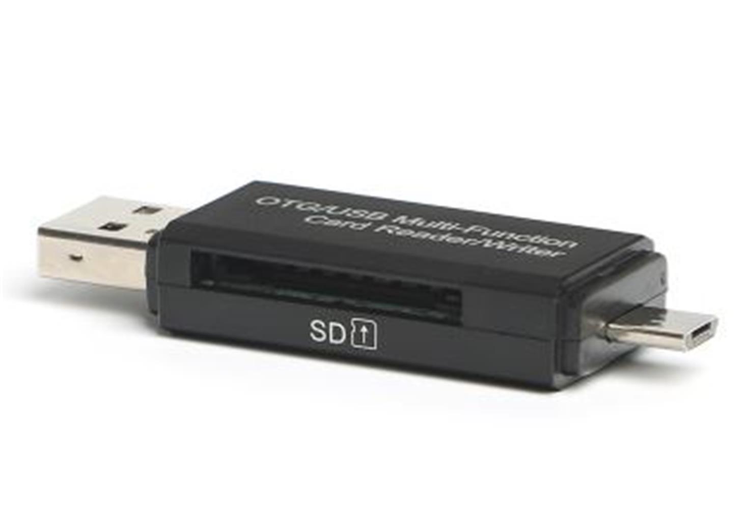 Dark Dk ac ucr204 2.0 USB Mikro USB kart Okuyucu HUB READER