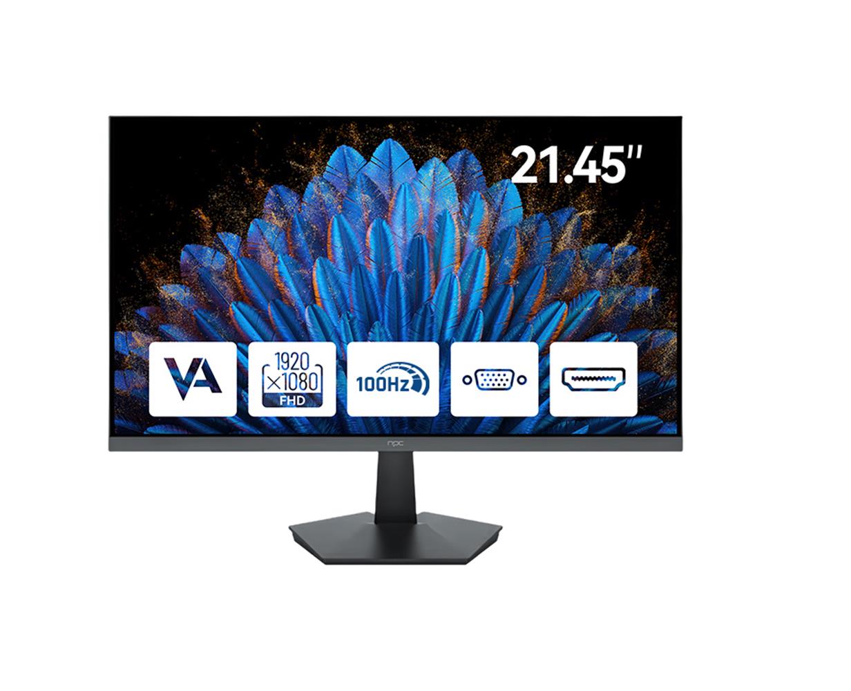 NPC 21.5" MF2208-A 100Hz 5ms VA FHD Hdmi+Vga Yükse MONITÖR