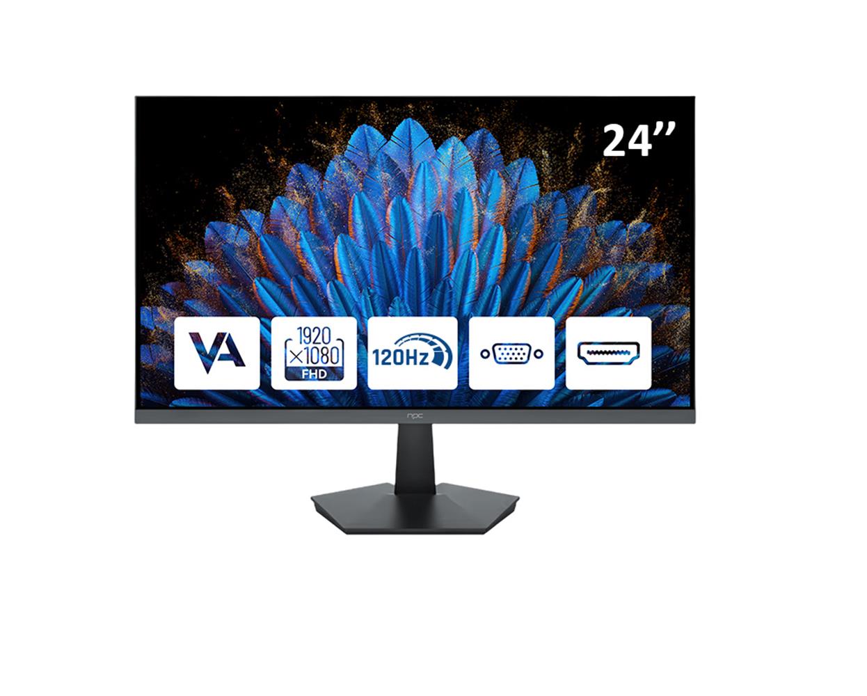 NPC 23.8" MF2408-A 120Hz 5ms IPS FHD Hdmi+Vga Gami MONITÖR