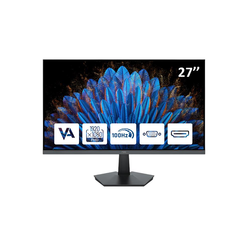 NPC 27" MF2708-A 100Hz 5ms VA FHD Hdmi+Vga IPS Gam MONITÖR