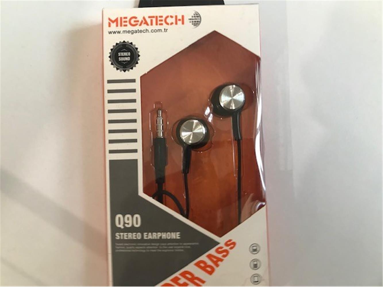 Megatech QG-90 Siyah Mikrofonlu Kulaklık Mıknatısl