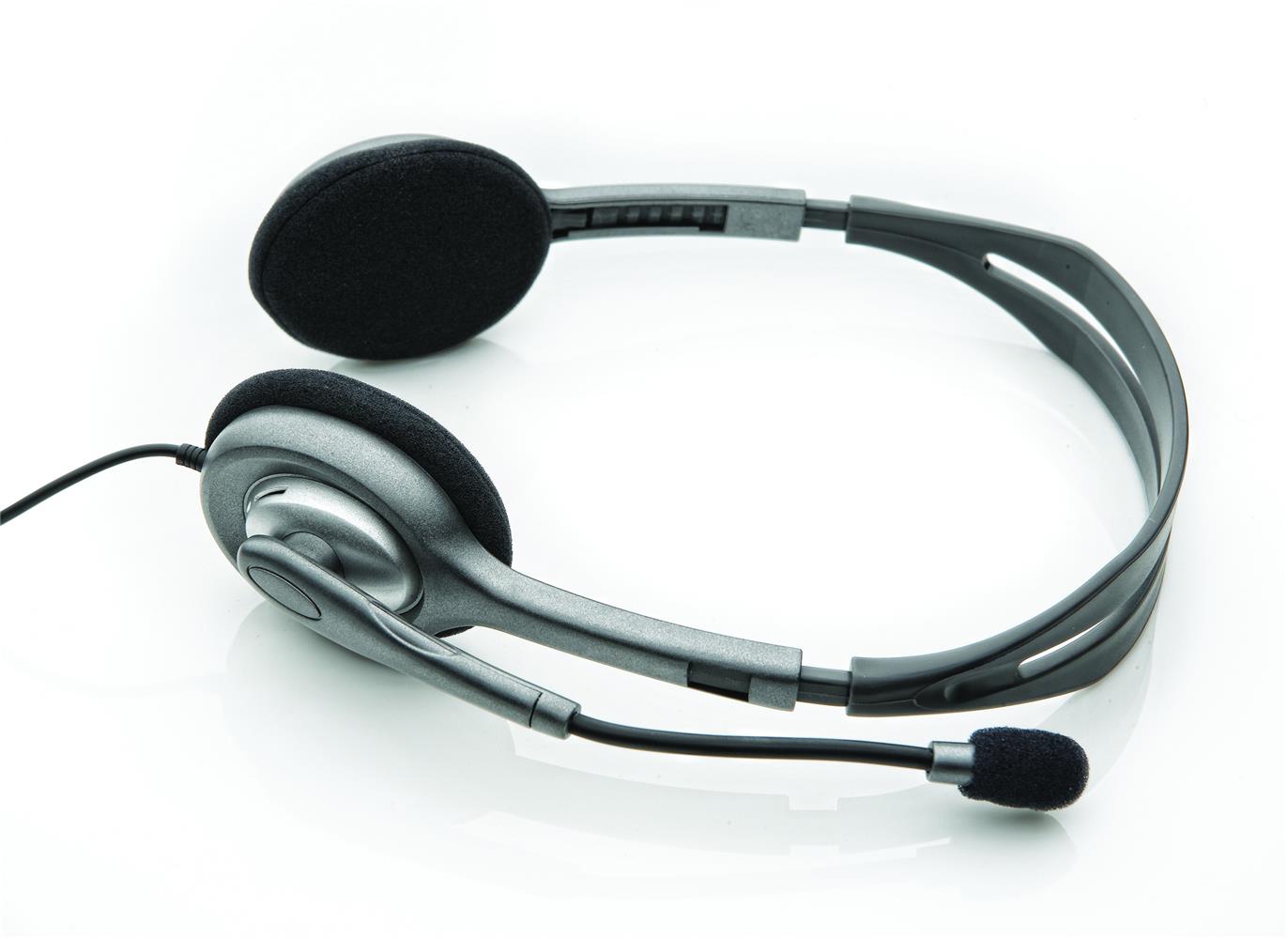 Logitech 981-000271 H110 Stereo Kulaküstü Gri