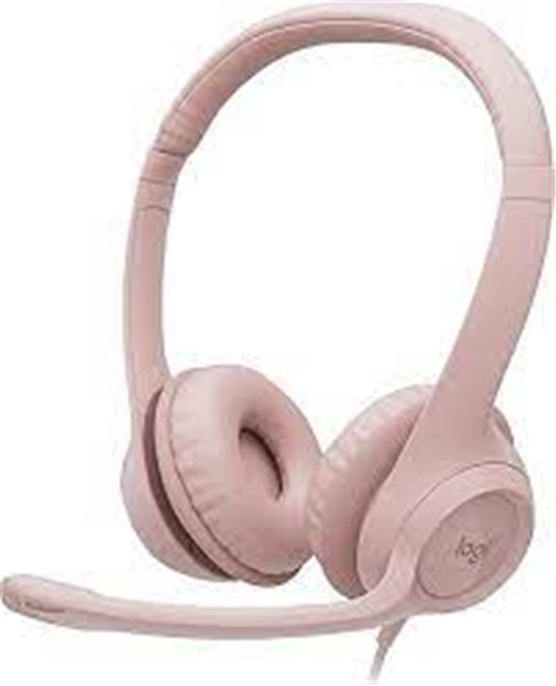 Logitech 981-001281 H390 PudraPembe Usb Mikrofonlu KULAKLIK