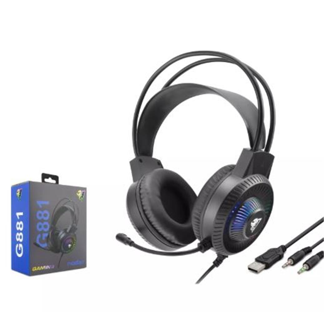 Hadron G881 Gaming Kulaklık 2*3.5Mm + Usb Siyah