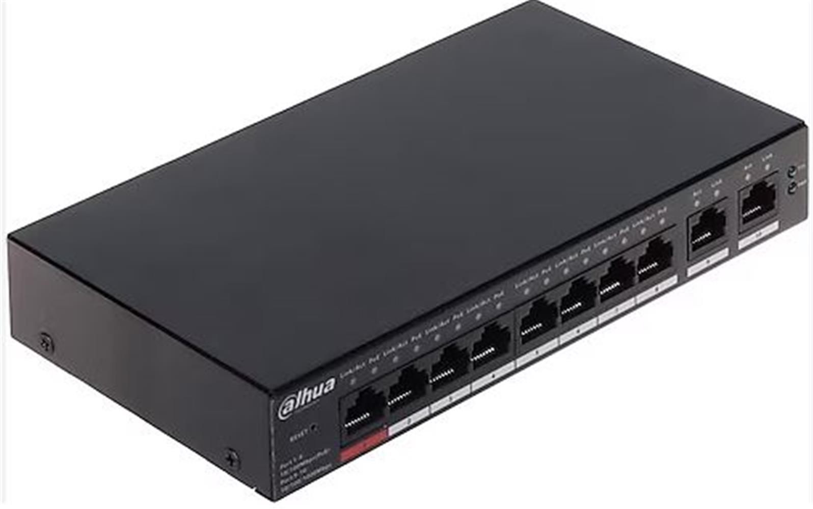 Dahua CS4010-8ET-110 8FE PoE Port (110W) 2GE SWITCH
