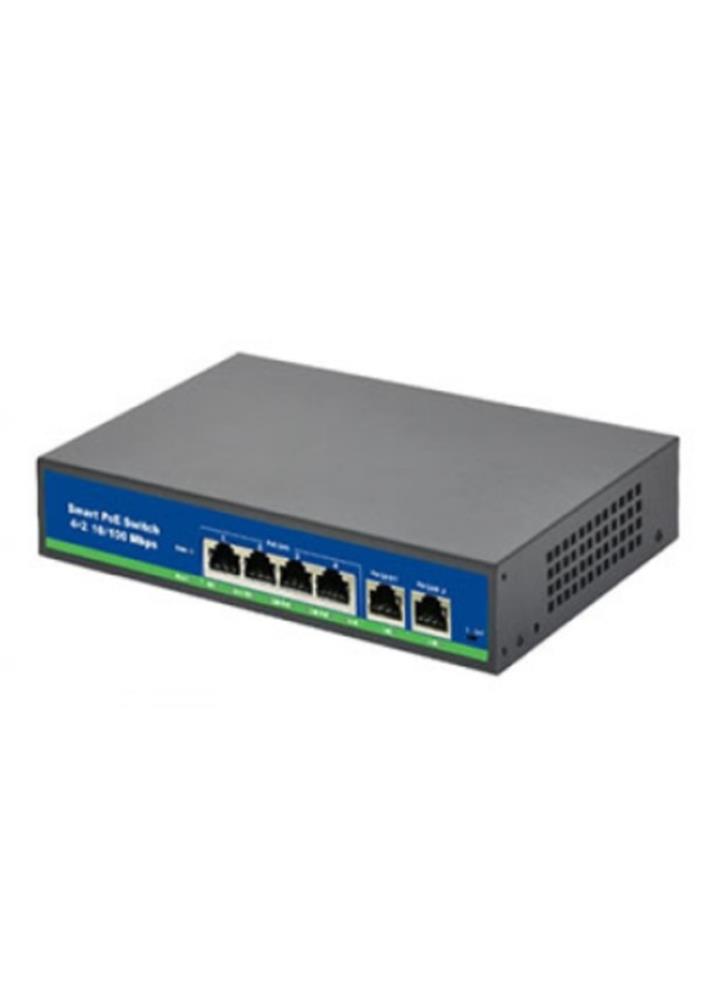 ISEE ISS-4010PG 8 Port Poe+ 10/100 Mbps 2 Port 10/ SWITCH