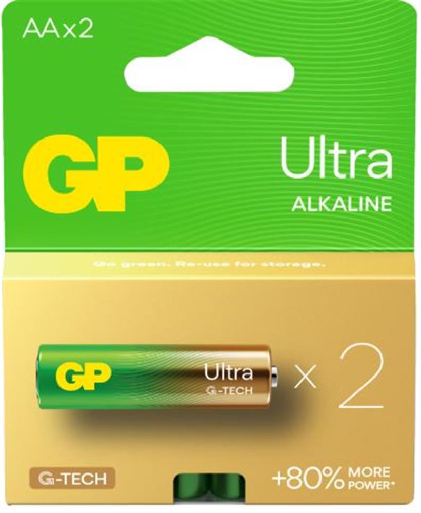 Gp LR6 AA Boy Ultra Alkalin Kalem Pil 2'li Paket