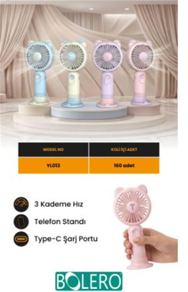 Bolero Mini Fan YL013 (SP6389) USB