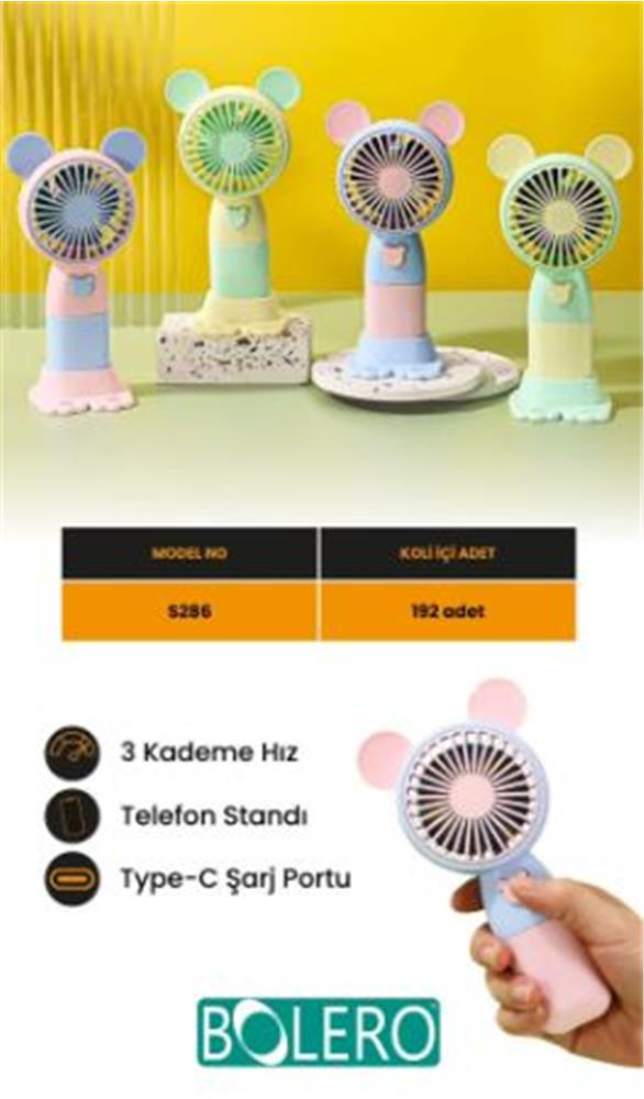 Bolero Mini Fan S286 (SP6390) USB