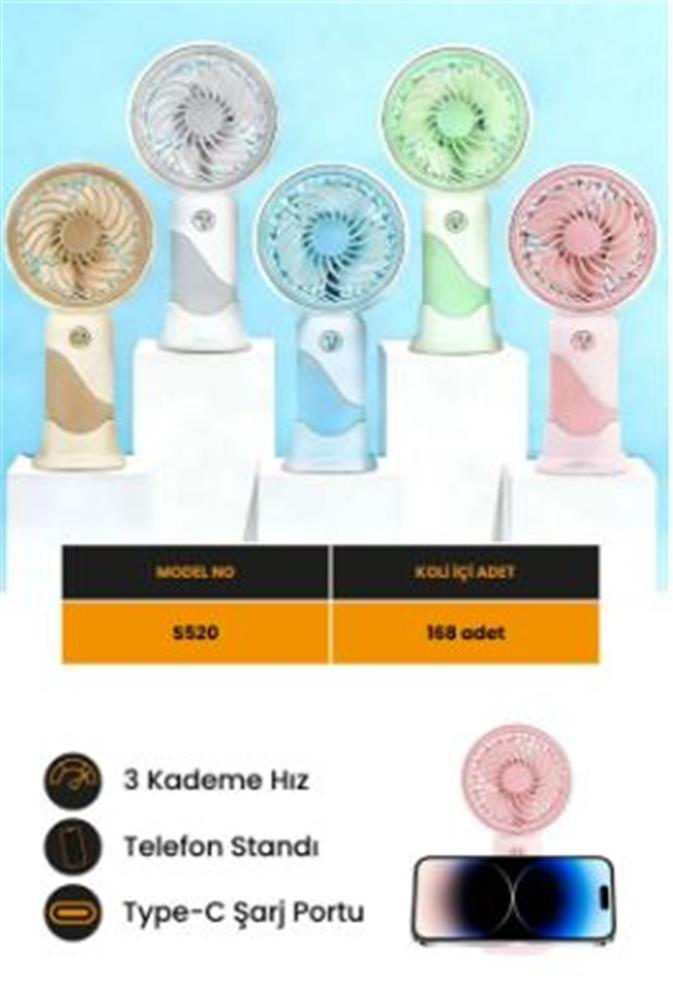 Bolero Mini Fan S520 (SP6391) USB