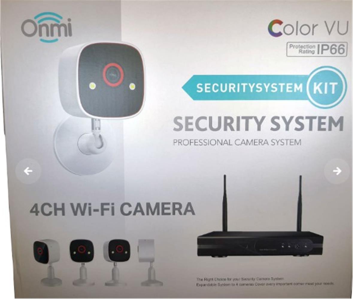 Apronx BS420 4 Kanal Nvr + 3Mp 4 Kamera Full Color