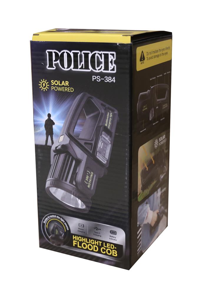 Polıce PS-384  Güneş Enerjili, Enerji Göstergeli, FENERI