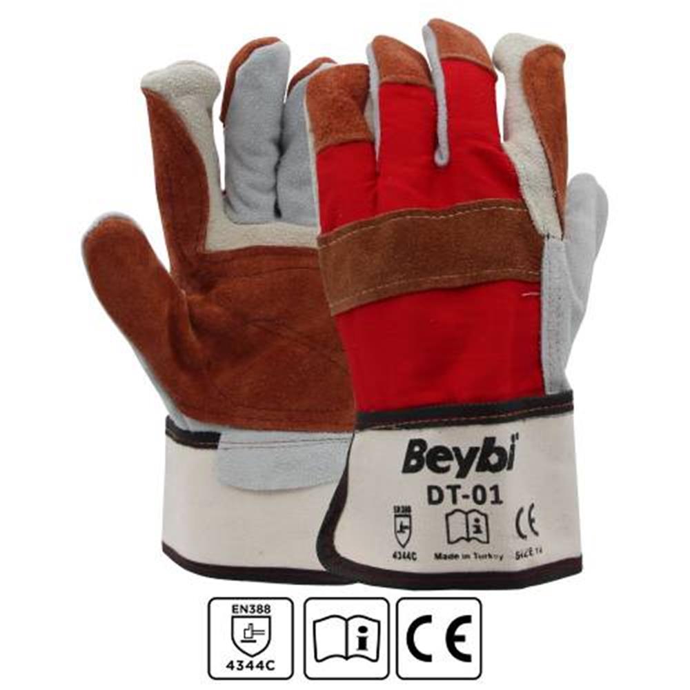 Beybi Dt-01 Deri Kaplı Isıya Dayanıklı Ağır İş Eld ELDIVEN
