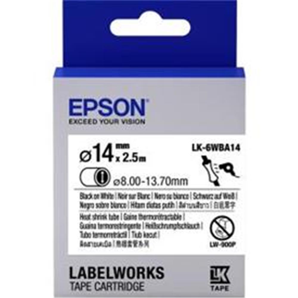Epson LK-7WBN Standard Beyaz Üzeri Siyah 36mm 9Met ETIKET YAZICI