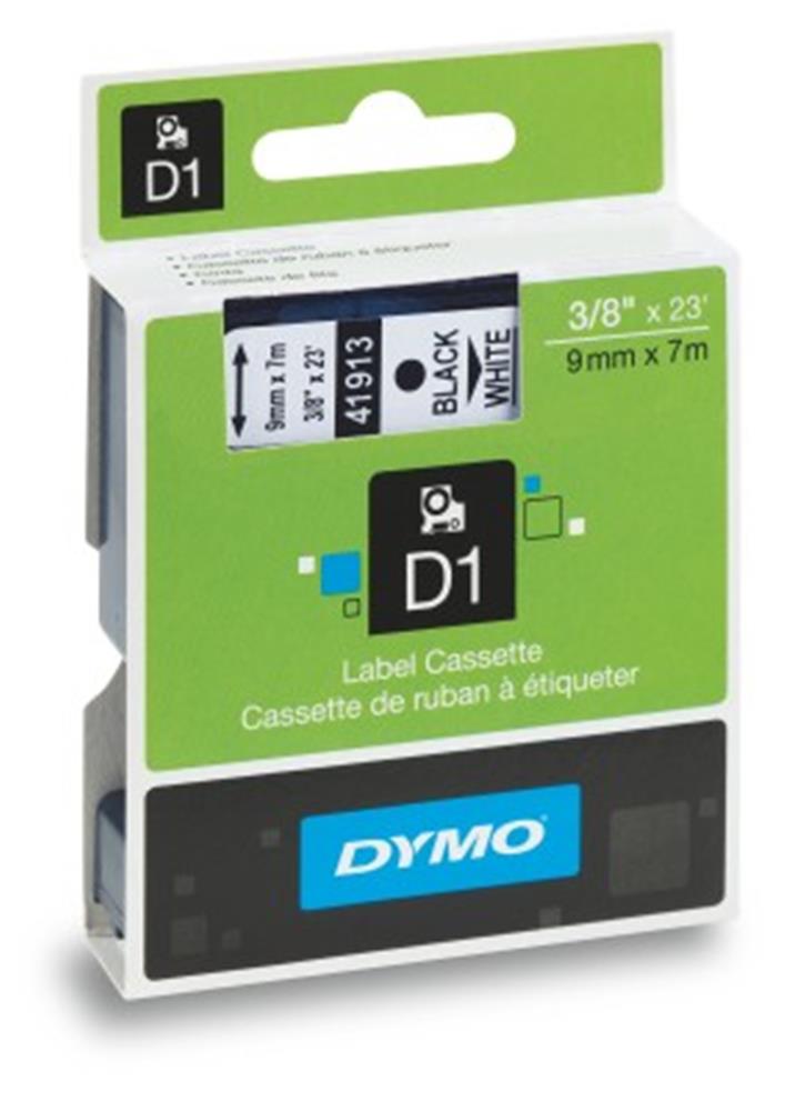 DYMO D1 Yedek Şerit 9mmx7mt Sarı/ Siyah (40918) ETIKET YAZICI