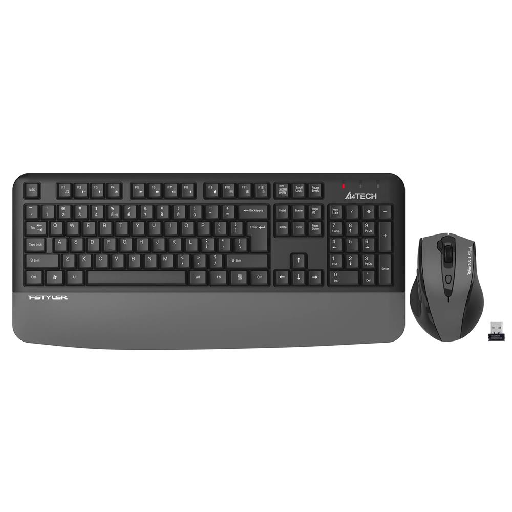 A4 Tech FG2500S Gri Plus 2.4GHz FN-MM Türkçe Q 320 KLAVYE MOUSE SET