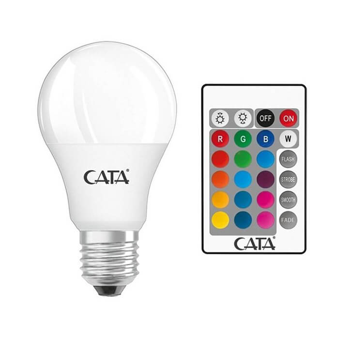 Cata Ct-4058G 9W RGB Uzaktan Kumandalı Led Ampul Beyaz