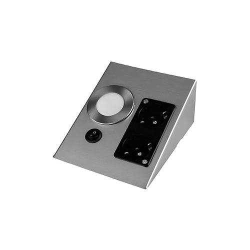 Cata Ct-5109 2W Tezgah Altı Priz Beyaz LED AMPUL