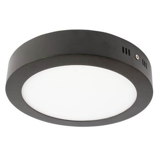 Cata Ct-5235 Siyah Kasa 18W Sıva Üstü Led Armatür Beyaz SPOT