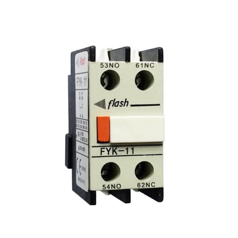 Flash Yardımcı Kontaktör Bloğu 1NA+1NK OTOMATIK SIGORTA